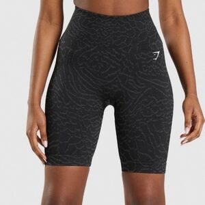 Gymshark Adapt Animal Seamless Cycling Shorts - Hybrid, size Small
